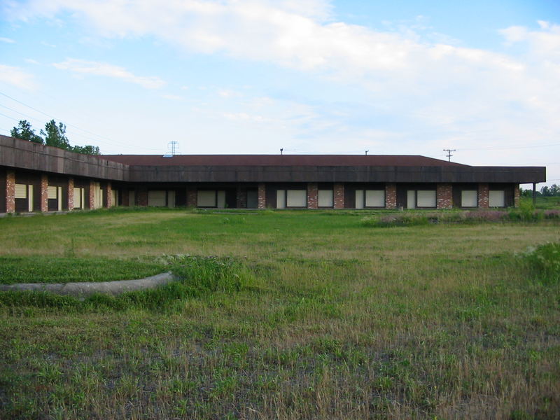 Brownstown Strip Mall (Built but Never Opened) - June 2002 Photo